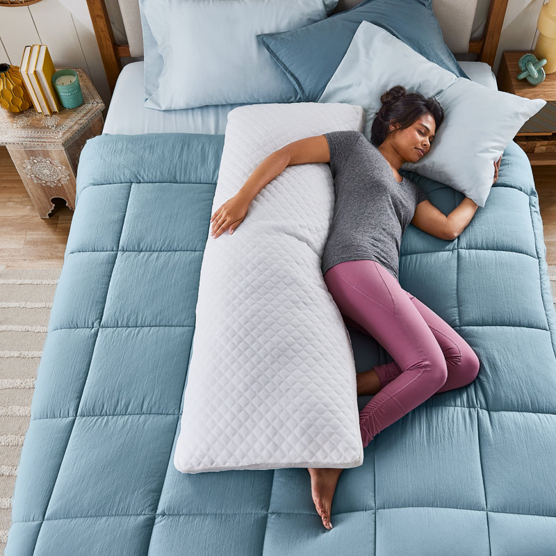 nue By Novaform Body Pillow With Antimicrobial Cool Cover & Reviews